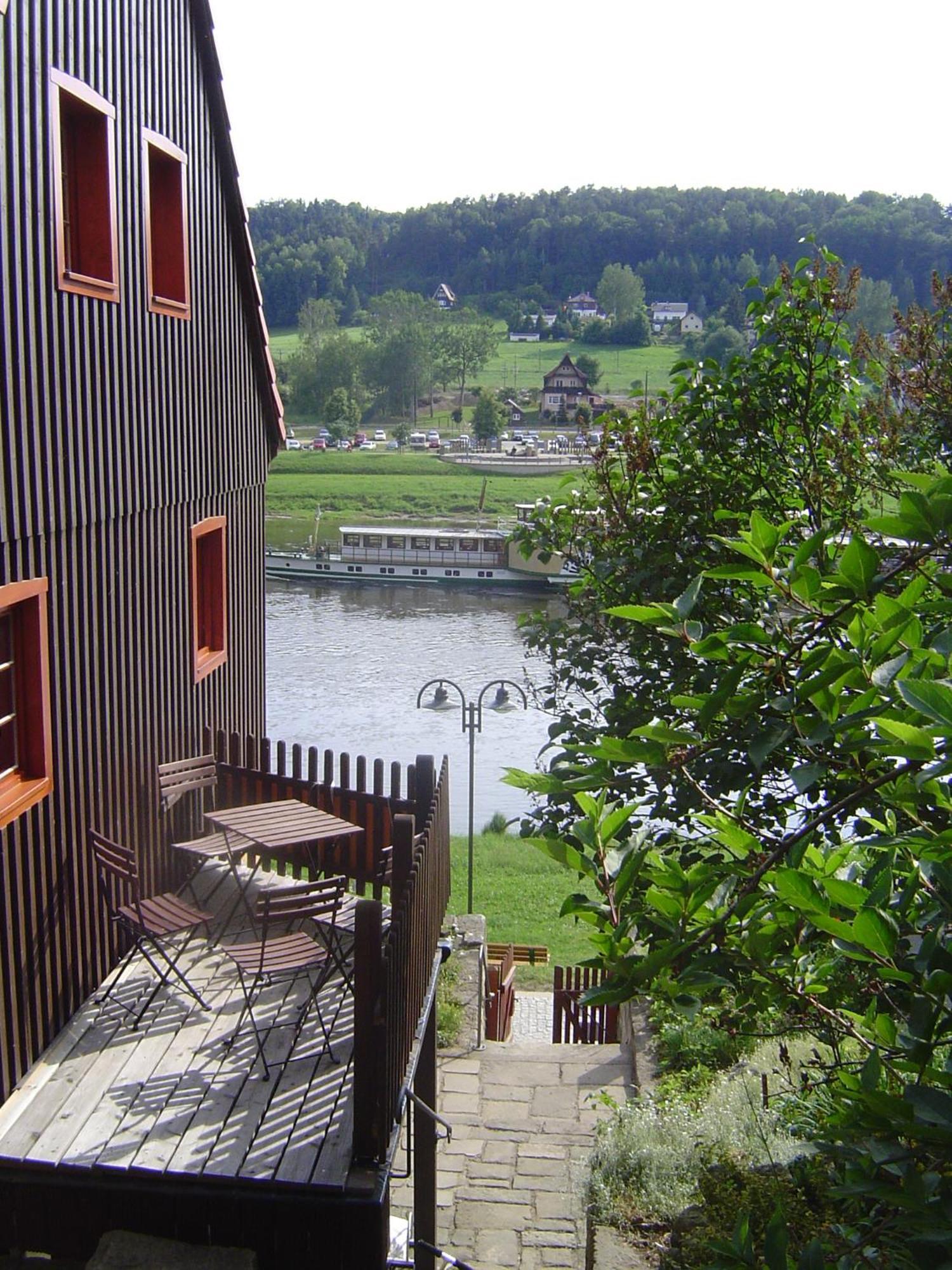 Ferienwohnungen Elbjuwel Rathen Exterior photo